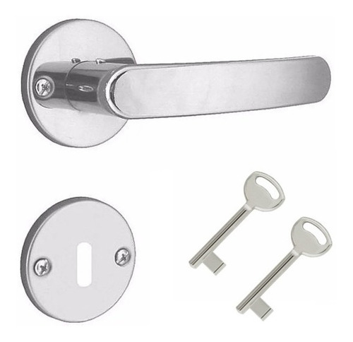 Fechadura Aliança Interna/quarto Inox 2700/11 Ip Roseta