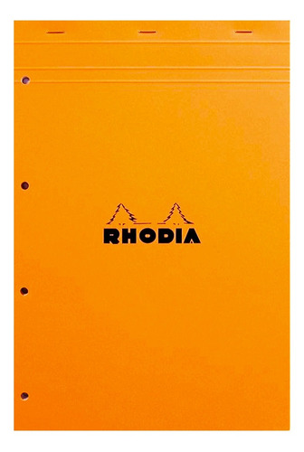 Bloco Notas Rhodia Quadriculado N°20 21x31,8cm Refil Fichári