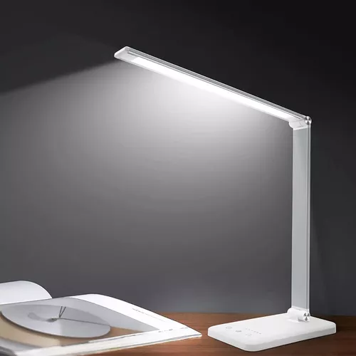 Lampara Led Para Escritorio Tech Con Cargador Usb Buena Luz