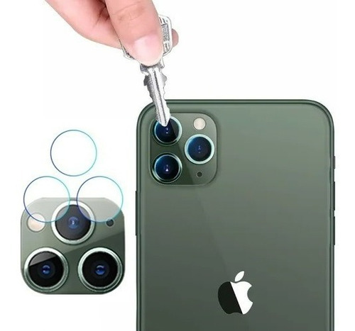 Protector Vidrio Camara Compatible Con iPhone 11 Pro Max