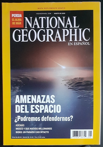 Revista National Geographic / Amenazas Del Espacio.