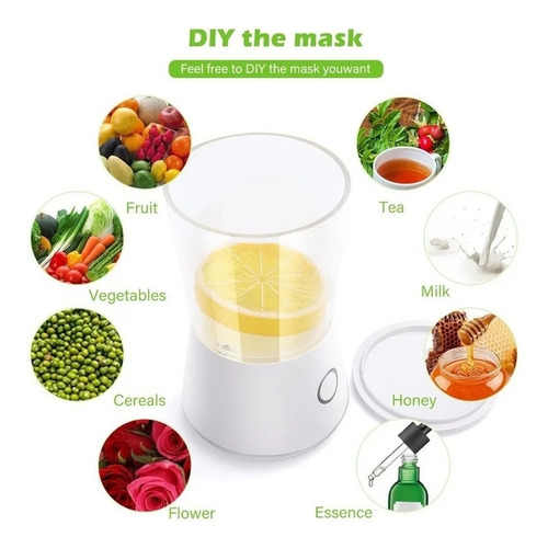 Imagen 6 de 10 de Maquina Para Hacer Mascarillas Faciales Caseras Mini Crazy