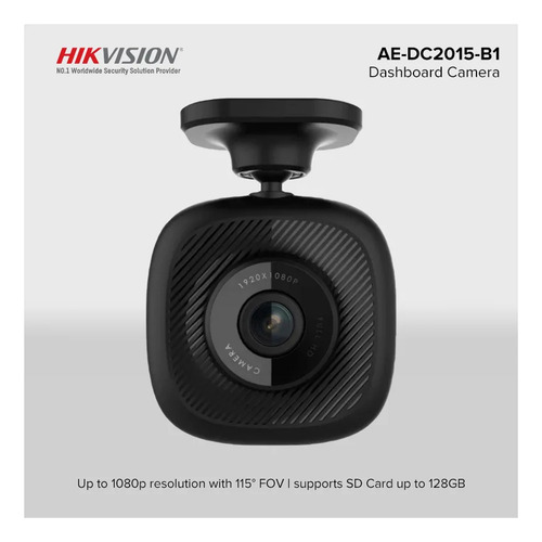 Dashcam Hikvision Aedc2015-b1 Gran Angular Sensor G Jwk