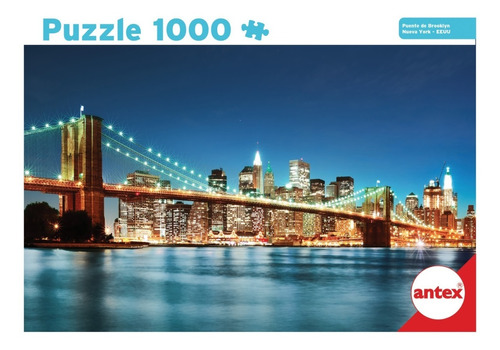 Antex Puzzle Rompecabezas 1000 Piezas Nueva York