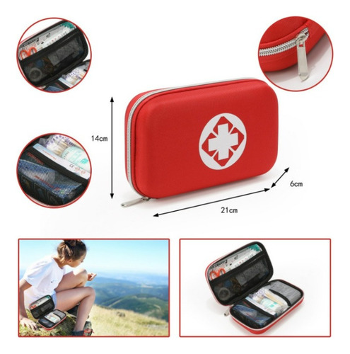 Kit De Emergencia De Primeros Auxilios Botiquín Portatil
