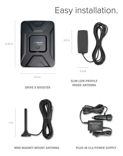 Amplificador De Señal Celular Weboost Drive X 4g 50db 535021