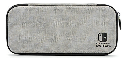 Funda Delgada Powera Para Nintendo Switch O Nintendo Switch Lite, Gris, Funda Protectora, Funda Para Juegos, Funda De Consola, Accesorios, Almacenamiento, Licencia , Nintendo Switch; Edición