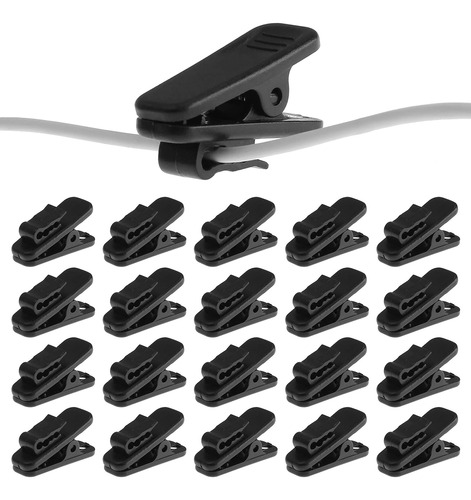 Bonsicoky - Juego De 24 Clips Para Cable De Auriculares, Cab