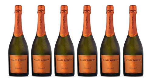 Champagne Dante Robino Extra Brut 750ml Espumante Caja X6