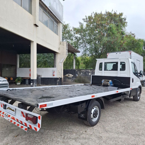 Iveco Daily 45-170cs Equipado Com Plataforma Reboque De 5mts