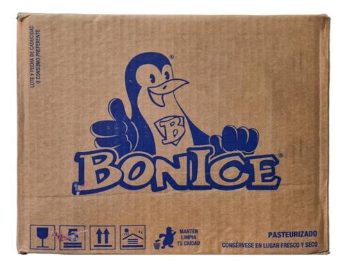 Bolis Bonice Sabor Limón Caja 100pz 53ml C/u Tamaño Normal