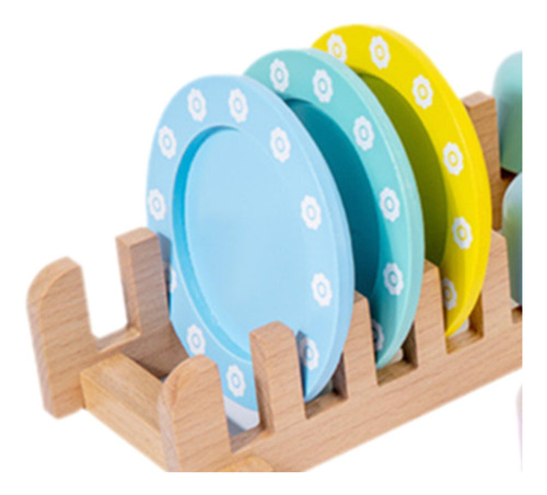 Mz Play Kitchen Accessories Play Platos Y Vajillas For 3,