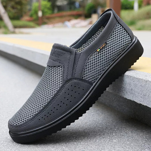 Zapatos Tenis Casuales Zapatos Hombretranspirables Cómodo A