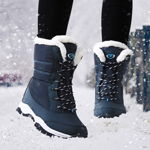 Botas, Botas Impermeables Para Mujer, Zapatos De Invierno Pa
