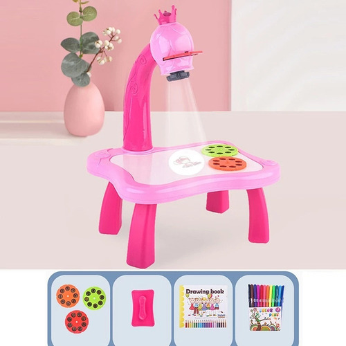 Mesa De Escritorio Con Herramientas De Dibujo Interactivas I