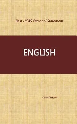 Libro Best Ucas Personal Statement : English - Chris Chri...