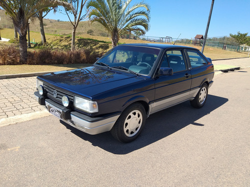 Gol Gti 1990 Azul Mônaco