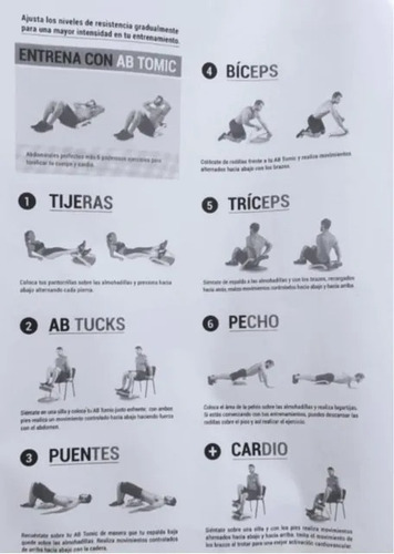 Imagen 5 de 5 de Máquina Ejercitador Abdomen Multifuncional