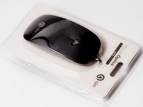 Imagen 5 de 5 de Mouse Óptico Usb Gio M33 Laptop Macbook Pc Slim