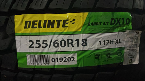 255/60r18 Delinte Bandit A/t Dx-10