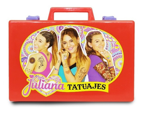 Valija Juliana Tatoo Tatuajes Grande Original Tv