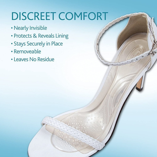 Imagen 3 de 7 de Amope Plantillas De Gel Para Zapatos Abiertos, Tacones, 1par