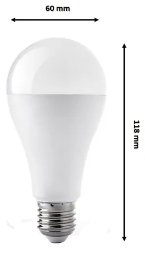 Bombilla inteligente A60 RGB+Blanco DIM E27 15W