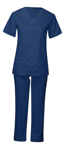 A Uniforme De Enfermería For Mujer, Ropa Elástica De Manga *