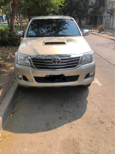 Imagen 4 de 15 de Toyota Hilux 2015 3.0 Cd Srv Cuero 4x4 5at - A4
