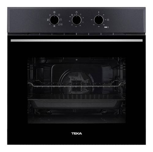 Horno Multifuncion Hsb 610 Bk Teka Hydrocleaneco Color Negro