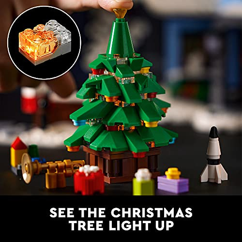Set De Construcción Lego Icons Santas Visit 10293 Para Adult