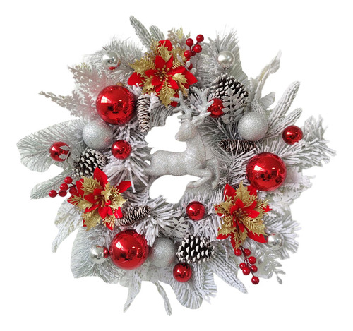 Corona De Navidad Corona De Navidad Para Puerta 50cm