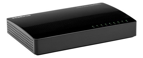 Switch Giga Sg 800 Q+ Ckd 8 Portas Ethernet Intelbras