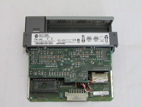 Allen Bradley Slc-500 Basic Module, 1746-bas