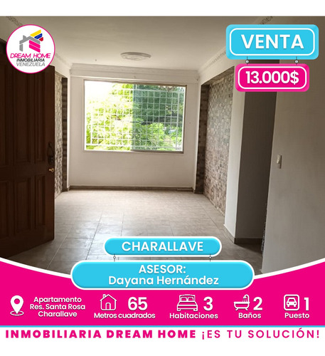 Apartamento En Venta Residencias Santa Rosa, Sector Madosa - Charallave 