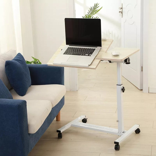 Mesa Graduable Multifuncional Con Ruedas Para Laptop*calidad