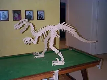 Comprar Velociraptor Dinosaurio Armable 3d  Rompecabezas Viciolaser