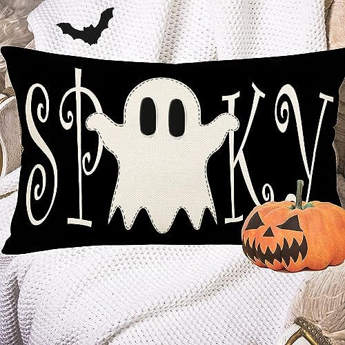 Smilyard Funda De Almohada Espeluznante De Halloween, 12.0 X