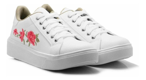 Imagen 1 de 7 de Zapatilla Mujer Sneaker Urbana Plataforma 710 Verano2020