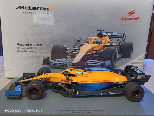 Auto Mclaren F1 Daniel Ricciardo 2021 Naranja (Usado)