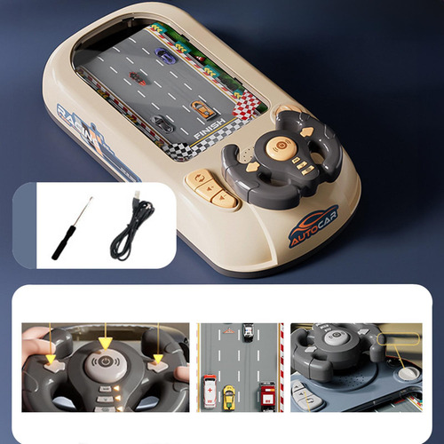 Simulador De Conducción De Coches Con Volante De Juguete