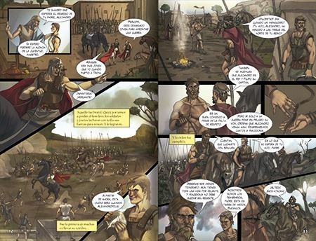 Alejandro Magno - Novela Gráfica Bios - Morini / Nobile