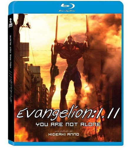 Blu-ray Evangelion 1.11 2.22 3.33 Colección Películas Boxset