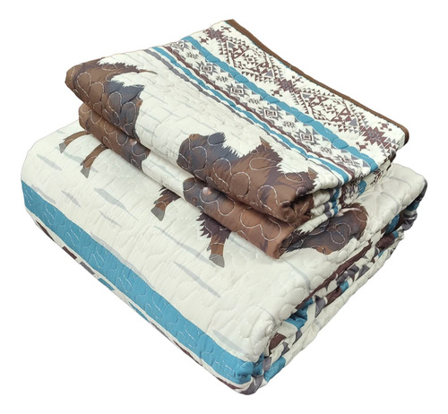 Juego De Colcha Y Fundas De Almohada Deleon Collections