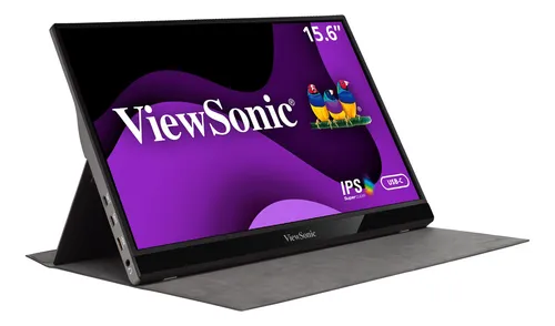 Monitor Portátil Viewsonic Vg1655 De 15.6 Pulgadas 1080p Con