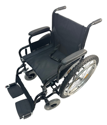 Silla De Ruedas Todo Terreno, Llantas Traseras 24 | Sc395 Color Negro