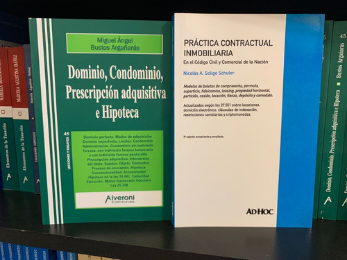 Pack-práctica Contractual Inmobiliaria- Dominio Y Condominio