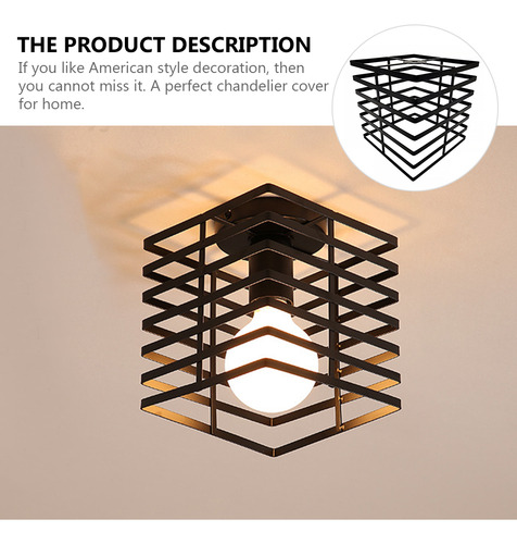 Luces Colgantes Lámpara Retro Minimalista De Hierro Lámpara