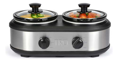 Panela Dupla De Cozimento Lento Da Select Brands - Buffet...