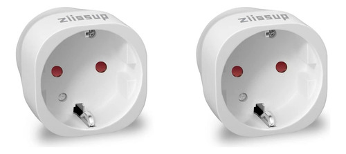Adaptador De Enchufe Ziissup De Europa A Ee. Uu., Tipo C/e/f